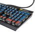 Venezuela Flag Distressed K95 RGB PLATINUM Mechanical Gaming Keyboard Skin